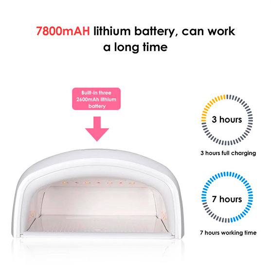 Lampara Uv:Led 48 watts Recargables 1