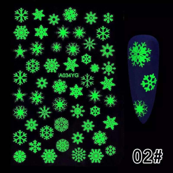 Stikers Glow in the dark 2