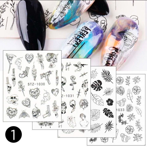 Stickers Nail Art 1