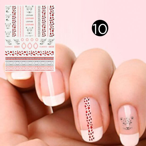 Stickers Nail Art 10