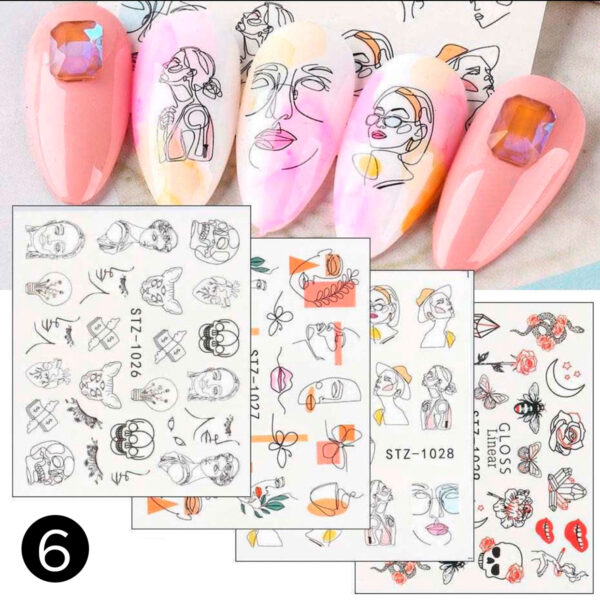 Stickers Nail Art 6